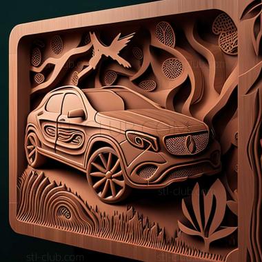 3D мадэль Mercedes Benz GLA (STL)